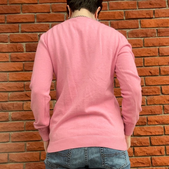 Lacoste preppy pink pullover - Picture 4 of 7